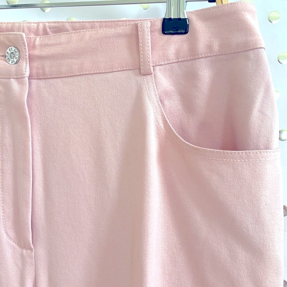 St. John Blush Straight Leg Pants - Picture 7 of 15